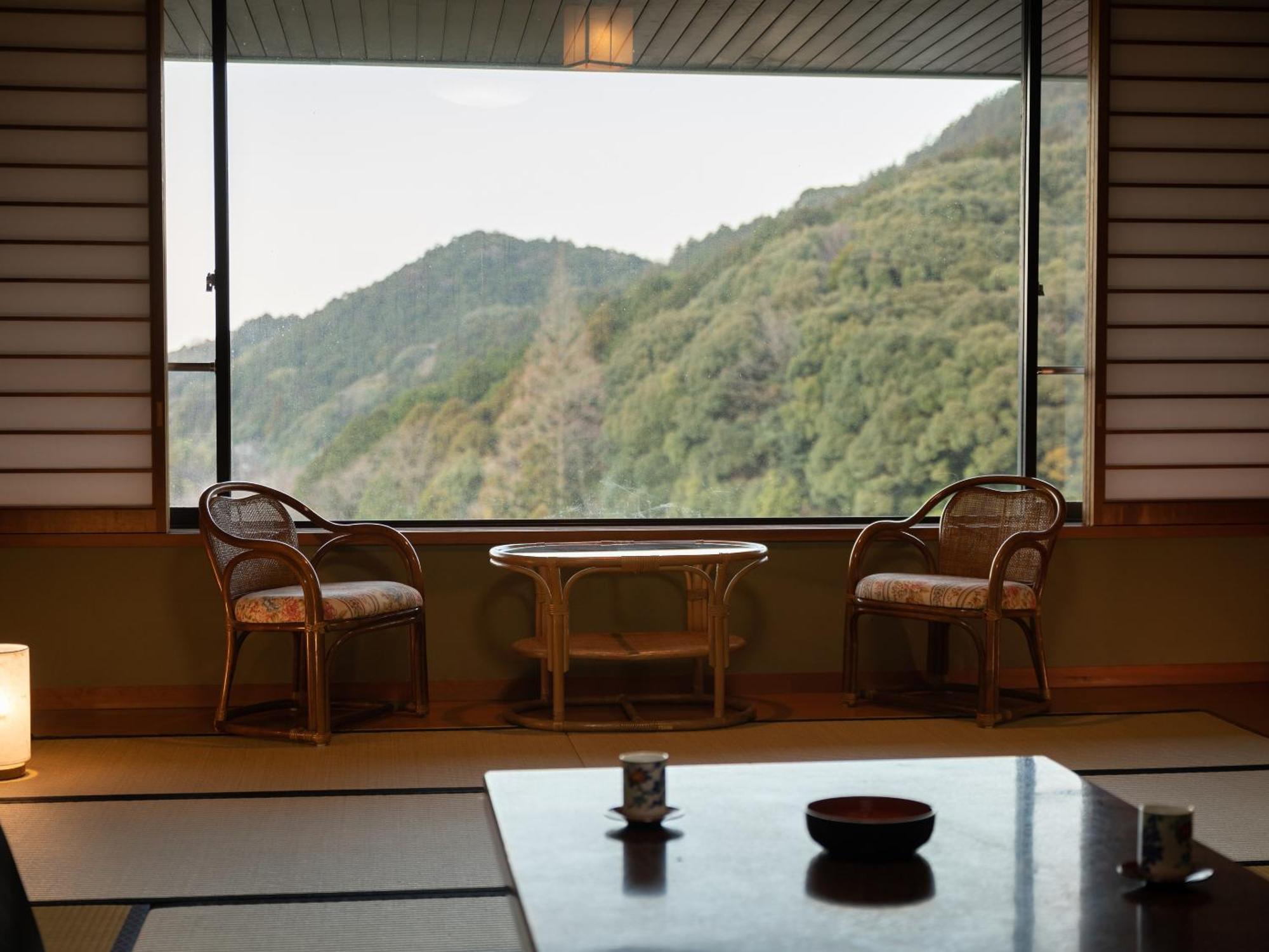 长门 山村别馆日式旅馆酒店 外观 照片