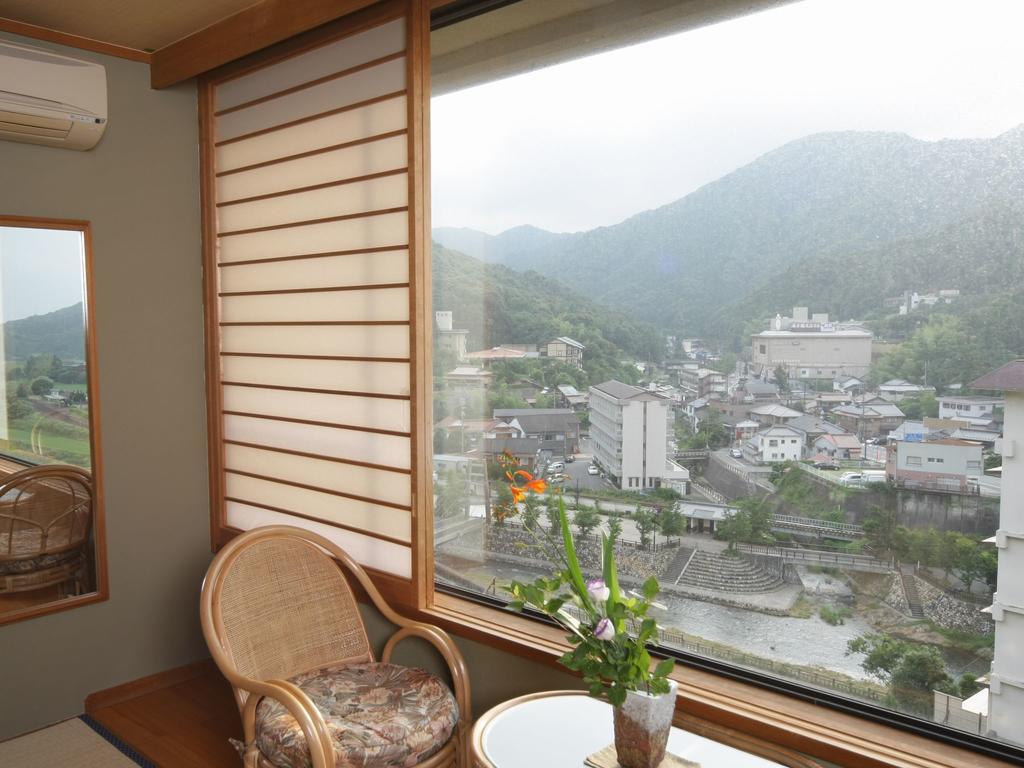 长门 山村别馆日式旅馆酒店 外观 照片