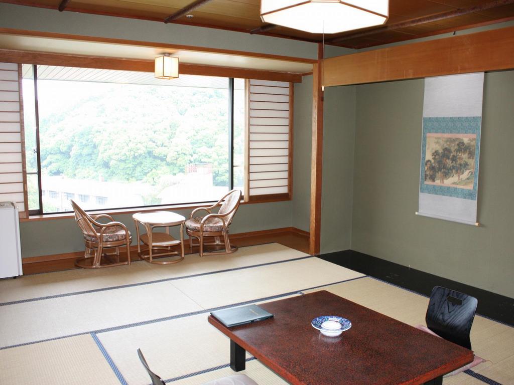 长门 山村别馆日式旅馆酒店 外观 照片
