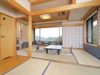 长门 山村别馆日式旅馆酒店 外观 照片